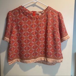 Boho crop top